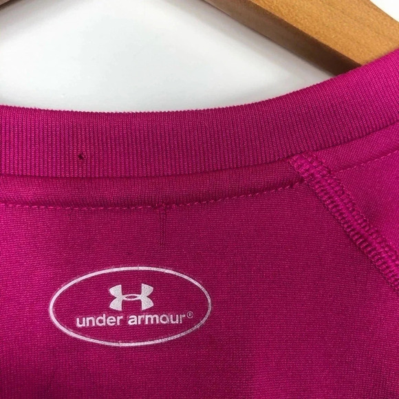 Under Armour Pink Semi-fitted Base Layer Top - Picture 5 of 6